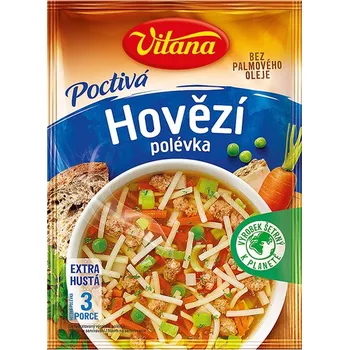 Vitana Poctivá hovězí polévka 81 g