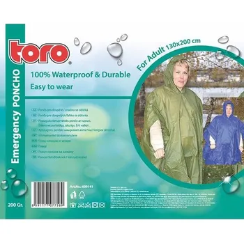 Pláštěnka Toro Poncho pláštěnka pro dospělé 130 x 200 cm