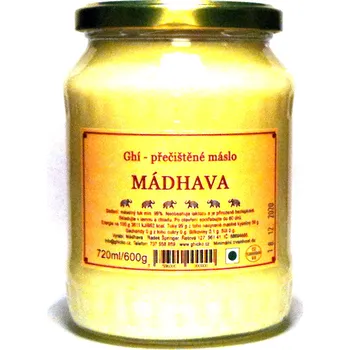 Přepuštěné máslo 6 x Ghí - přečištěné máslo 600g / 720ml