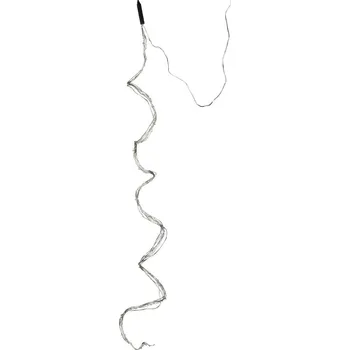 Vánoční dekorace J-Line by Jolipa vánoční světelná girlanda 2m stříbrná