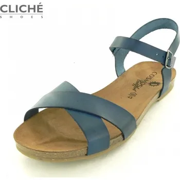 Dámské sandále Modré sandálky Cosmos 6106-802-800 45