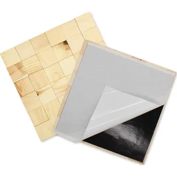 Obklad Wodewa VZOREK - BOROVICE 50 (50 x 50 mm) - NA SAMOLEPÍCÍM PODKLADU - Kartáčovaný(bez povrchové úpravy) - rozměr vzorku: 150 x 150 mm