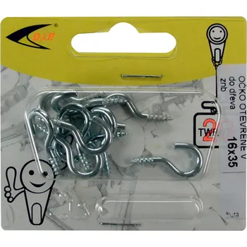 Věšák D.I.P. Oko otevřené 16x35 blistr