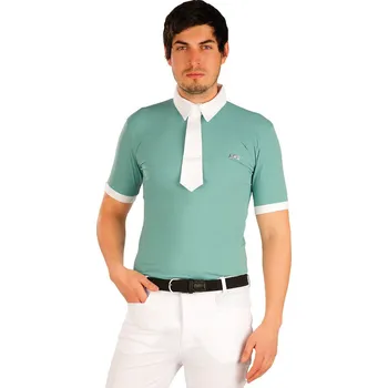 Pánské závodní triko LITEX FOR RIDERS olivová Barva: olivová, Velikost: M