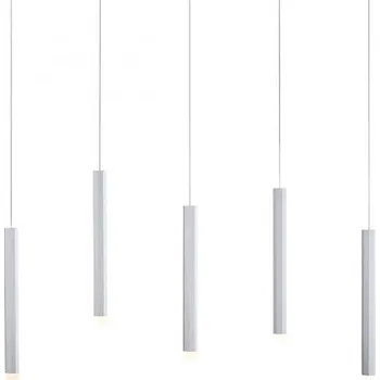 LEUCHTEN DIREKT - BRUNO LED interiérové závěsné svítidlo bílé 5 zdrojů LD 15205-95