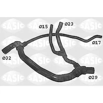 Motor automobilu Hadice chladiče SASIC SWH4193