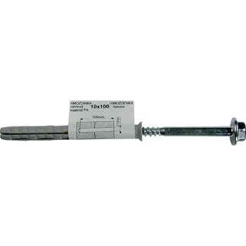 Hmoždinka D.I.P. Hmoždinka rámová pro 6H 10x100