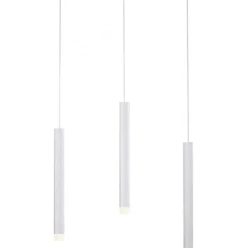 LEUCHTEN DIREKT - BRUNO LED interiérové závěsné svítidlo bílé 3 zdroje LD 15203-95