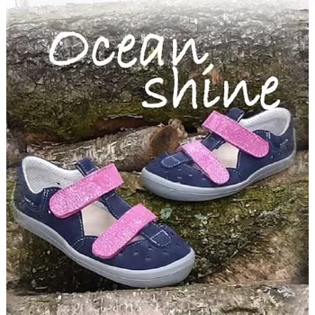 Dámská zdravotní obuv Beda Barefoot Sandály BF 0001/SD/W Ocean shine Velikost EU: 27, vnitřní délka: 173, vnitřní šířka: 72