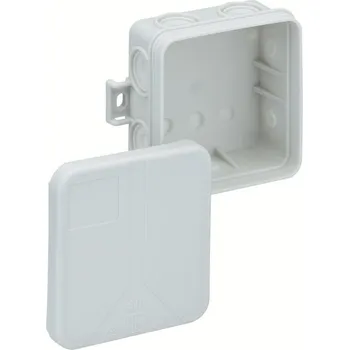 Elektroinstalační krabice Spojovací krabice Sd 7-L šedá IP55 IK07 75x75x37mm SPELSBERG 33290701