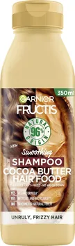 Šampon Garnier Fructis Hair Food uhlazující šampon pro nepoddajné vlasy Cocoa Butter 350 ml