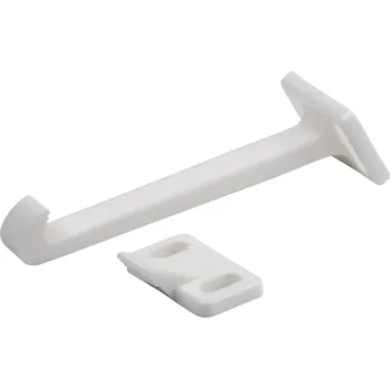 Nábytkové kování Walteco Pojistka dětská 68mm, plast, bílá, 2 ks