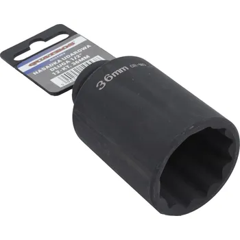 Gola hlavice Nástrčná hlavice, 1/2" 12ti-hranná 36mm na poloosy VW, Škoda