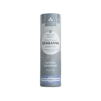 Ben & Anna BIO Sensitive Horský vánek tuhý deodorant 60 g