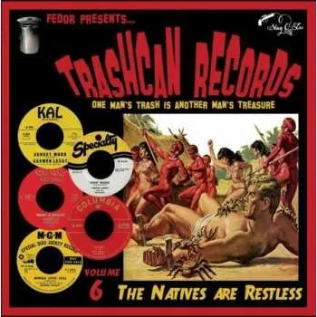 Zahraniční hudba EP Various: Trashcan Records Volume 6 - The Natives Are Restless LTD 2020 Limited Edition Vinyl