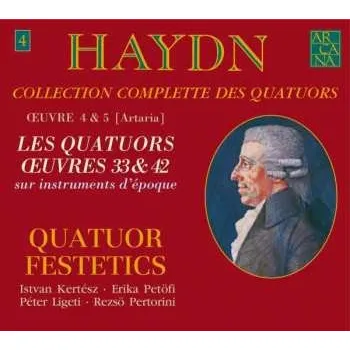 Zahraniční hudba 2CD Joseph Haydn: Les Quatuors Œuvres 33 & 42 2009 Opp.33 & 42