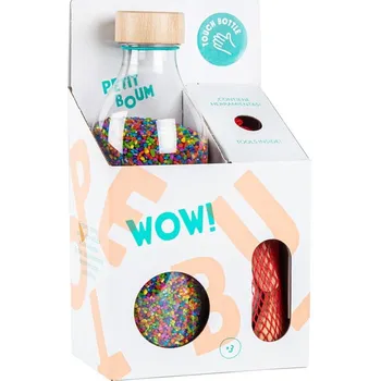 kreativní sada Petit Boum WOW! Senzorická dotyková lahev 1 l