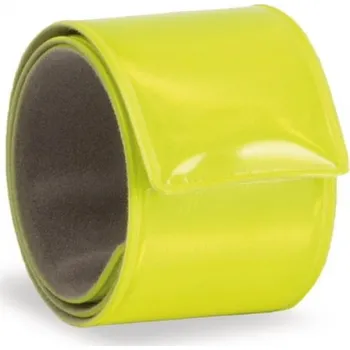Reflexní pásek na ruku K-Up 34 cm - žlutý