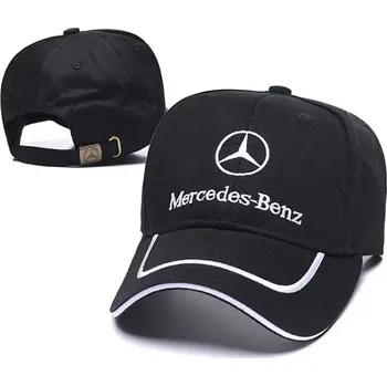 Kšiltovka Teamová kšiltovka v černé barvě s logem Mercedes