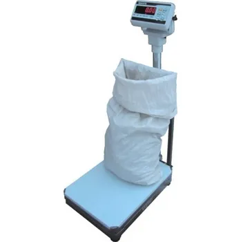 Průmyslová váha Format 1 KWP-302 Váha s lehkou opěrkou na pytle 60kg~150kg, 400x530 mm - 150 kg