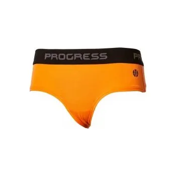 Dámské termo spodní prádlo Progress E KLHZ meruňková S; Oranžová kalhotky