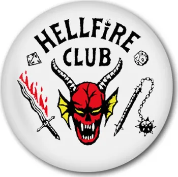 Placka Stranger Things - Hellfire Club