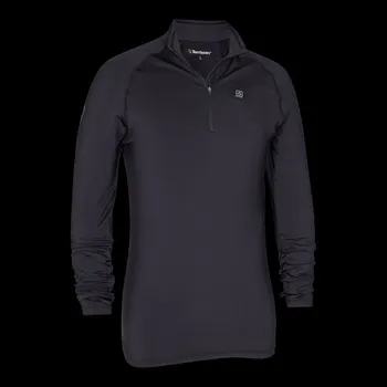 Ochranné vybavení na lov a střelbu Vyhřívané tričko dl. rukáv Deerhunter Heat se stojáčkem Barva: BLACK, Velikost: L