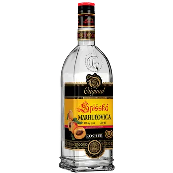 Pálenka Original Spišská Meruňkovice 40% obj. 0,7l Kosher Dárkové balení: bez dárkového balení (jen láhev)