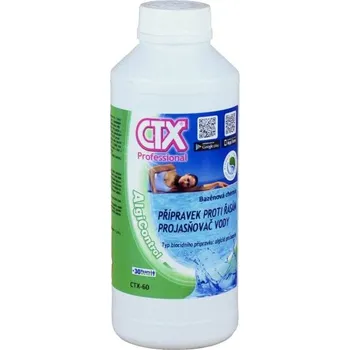 Bazénová chemie Pooltechnika CTX 60 Algicid s projasňovačem 1l