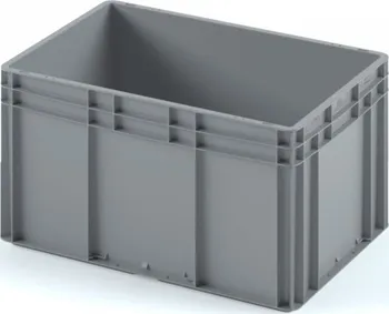 Úložný box FISTAR Euro přepravka 60 x 40 x 32 cm šedá