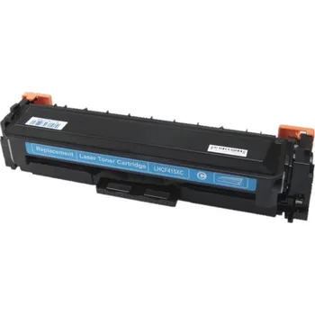VybavKancl HP W2031X - kompatibilní toner 415X azurový, bez čipu (XL kapacita)