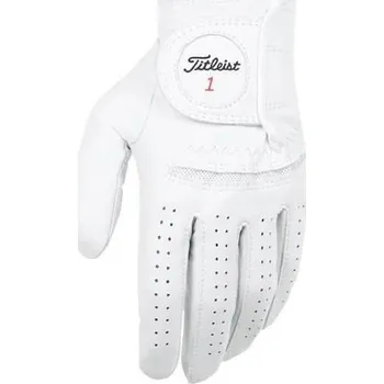 Golfové rukavice Titleist Perma-Soft pánská golfová rukavice bílá, pravá (pro leváky), ML
