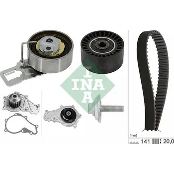 Vodní pumpa + sada ozubeného řemene INA 530 0698 30