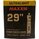 Duše 29" Maxxis Ultralight 1.75/2.4 GV