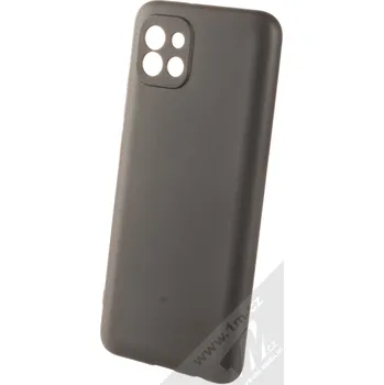 Pouzdro na mobilní telefon 1Mcz Matt Skinny TPU ochranný silikonový kryt pro Samsung Galaxy A03 černá (black)