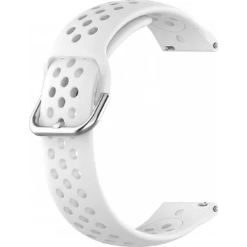 Řemínek na hodinky BSTRAP | BStrap Silicone Dots reminek na Garmin Venu 2, white (SSG013C1010)