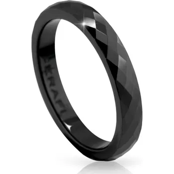 Prsten Cerafi Keramický prsten Cava Nero 112 Velikost: 50
