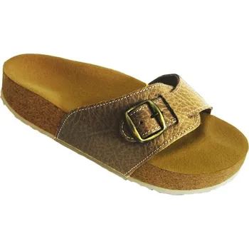 Dámské pantofle Zdravotní pantofle - korkáče Pegres pískové Velikost: 37