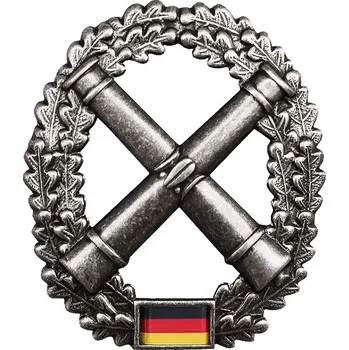 ARMÁDNÍ ORIGINÁL BW BUNDESWEHR Odznak na baret BW (Bundeswehr) ARTILLERIE
