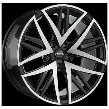 Disk Alu kola CMS B1 db (tmavé, leštěné čelo) 8x18" 5x114 ET40 67,1