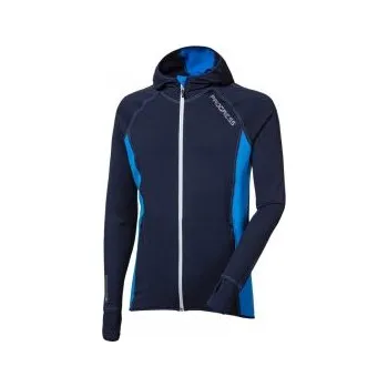 Pánská mikina Progress TOREZ HOODY tm.modrá/sv.modrá XL; Modrá mikina + DÁREK DLE VÝBĚRU!