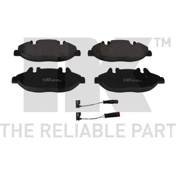 Auto-moto Sada brzdových destiček, kotoučová brzda NK 223351