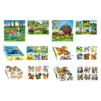 Stavebnice Geomag Klocki - 16 elementowe, różne rodzaje