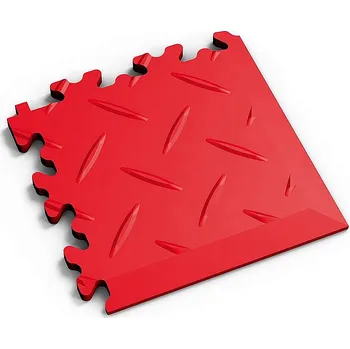 vinylová podlaha Speciální podlaha Roh FORTELOCK Industry Diamant Červená