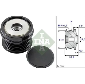 Předstihová spojka Schaeffler INA 535 0252 10