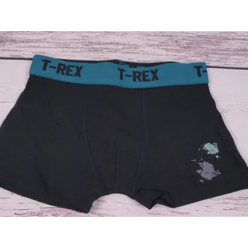 Chlapecké spodní prádlo boxerky YO černé T-rex velikost oblečení - děti: 134/140