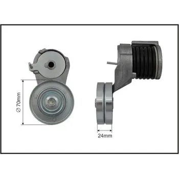 Auto-moto Napínací rameno, žebrovaný klínový řemen CAFFARO 106699SP