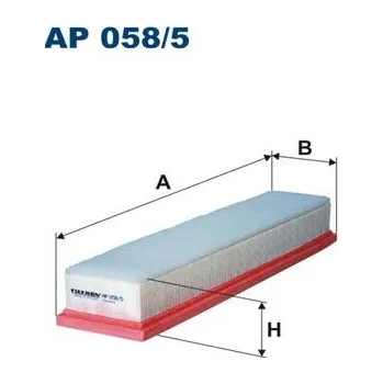 Vzduchový filtr Vzduchový filtr FILTRON AP 058/5