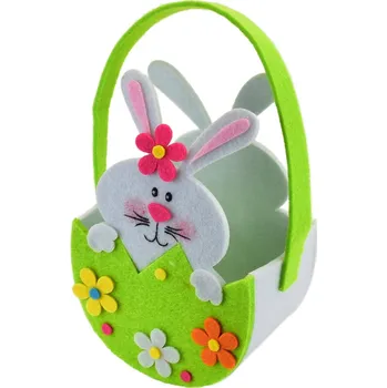 Velikonoční dekorace Taštička na koledu flísová 25 cm