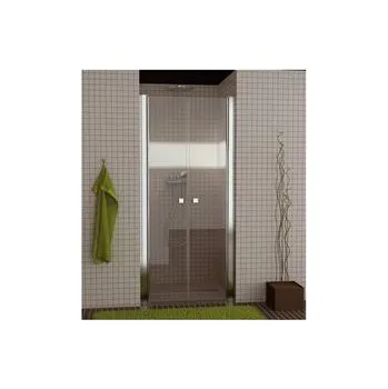 Sprchové dveře DOPRODEJ RONAL zast.SL2/800x1950 sklo 07 Aluchrom dvoukřídlé dveře